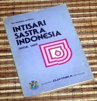 Image of Intisari Sastra Indonesia untuk SMTP