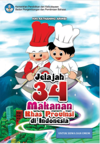 Image of Jelajah 34 makanan khas provinsi di Indonesia (ebook)