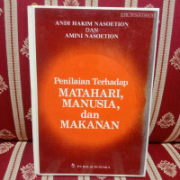 Image of Penilaian Terhadap MATAHARI, MANUSIA, dan MAKANAN