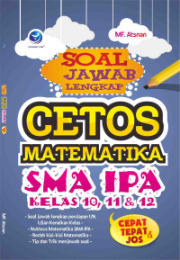 Image of Soal jawab Lengkap Cetos Matematika SMA IPA kelas 10,11 12