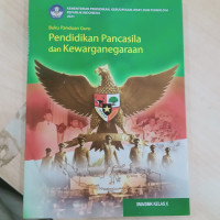 Image of Buku panduan Guru pendidikan pancasila dan kewarganegaraan SMA/SMK kelas X
