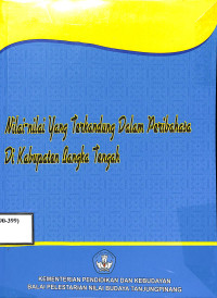 Image of Nilai-nilai yang terkandung dalam peribahasa di kabupaten bangka tengah