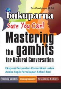 Image of Sure You Can! Mastering the Gambits for natural conversation
